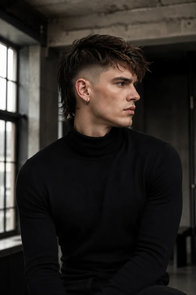 Undercut Taper Mullet