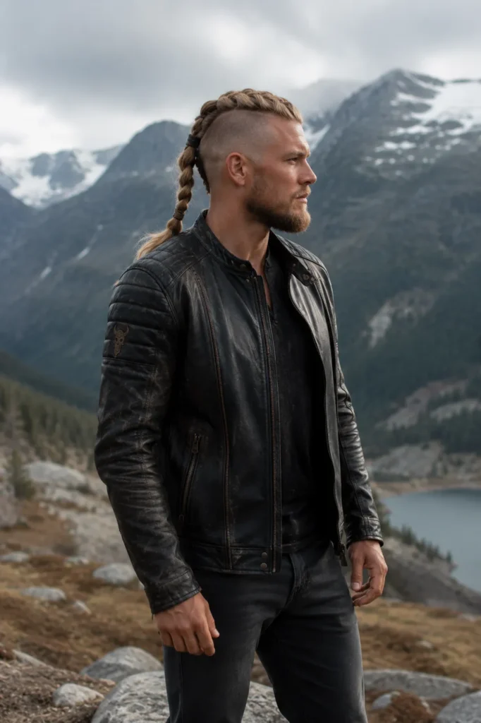 Viking Inspired Braided Ponytail