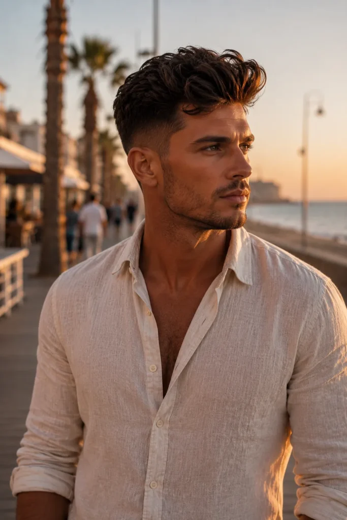 Wavy Blowout Fade