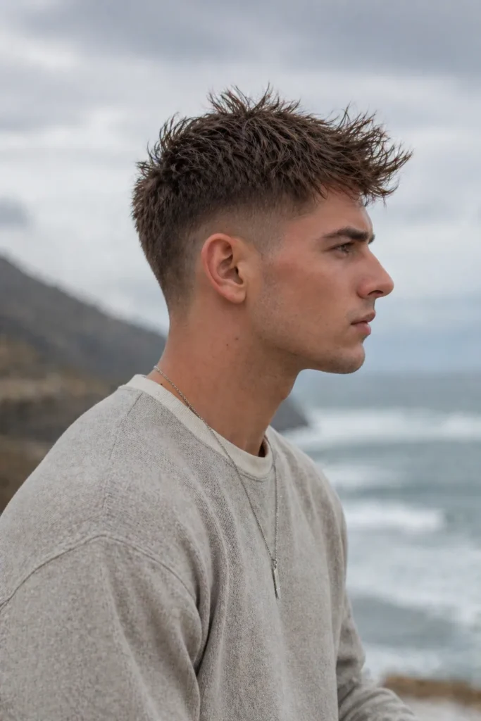 Wind-Swept Sport Crew Cut